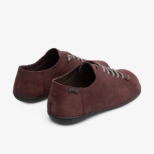 Camper Dark Brown Casual Shoes Mens - Peu Online Ireland | XWPNI2805